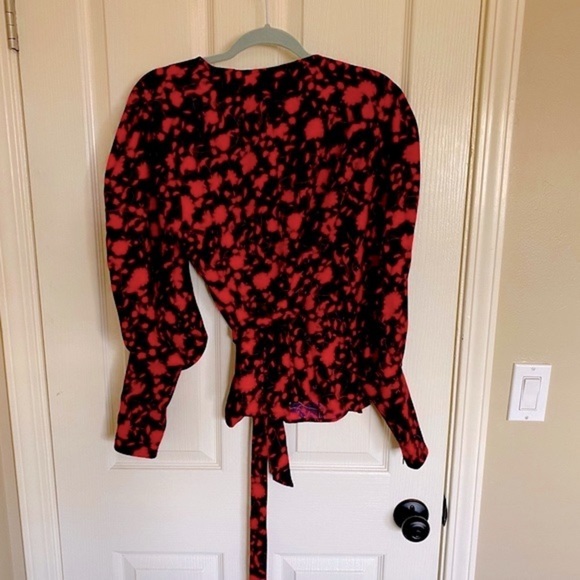 C/MEO Collective Opacity Wrap Blouse - Picture 4 of 5